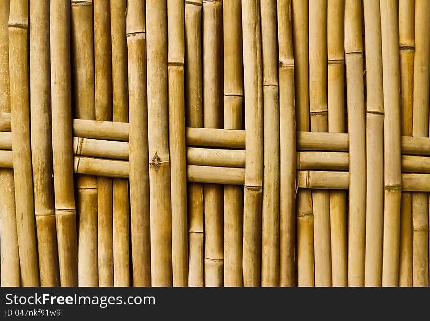 Old bamboo texture