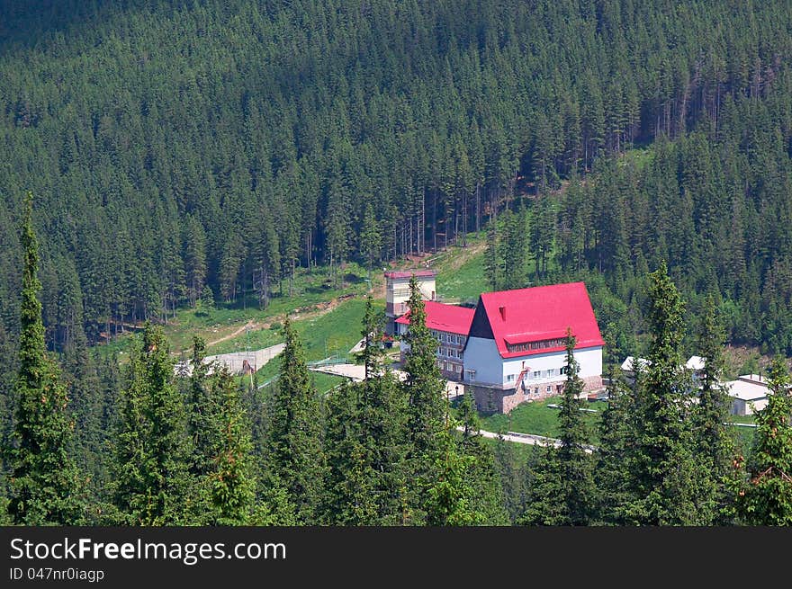 Tourist haven in the mountains