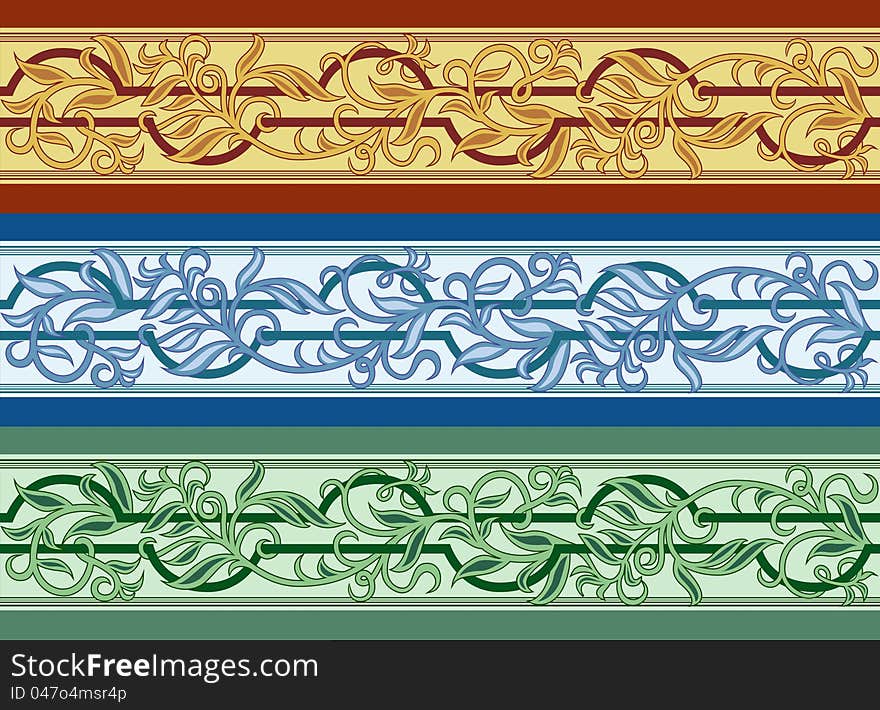 Seamless pattern for a fabric, papers, tiles. Seamless pattern for a fabric, papers, tiles.