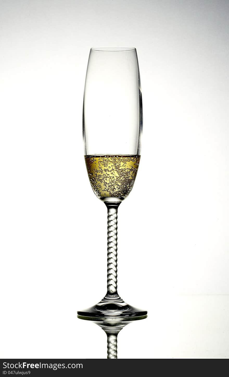 White Wine With Bubble