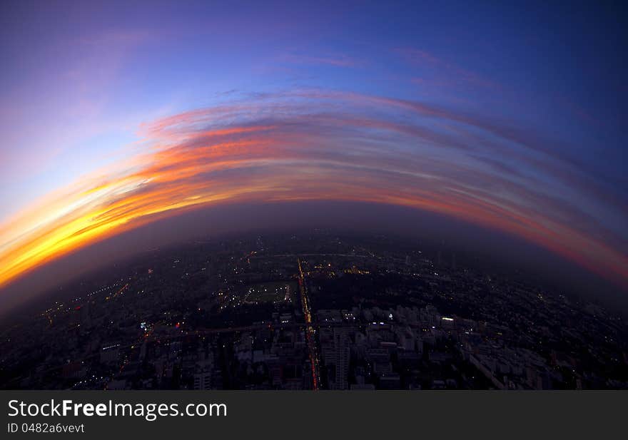 The Evening Sky.