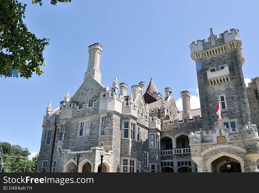 Casa Loma, castle in toronto ontario