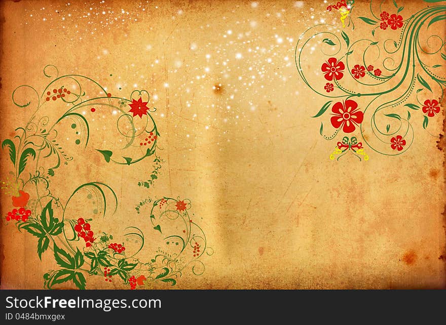 Romantic Flower Background