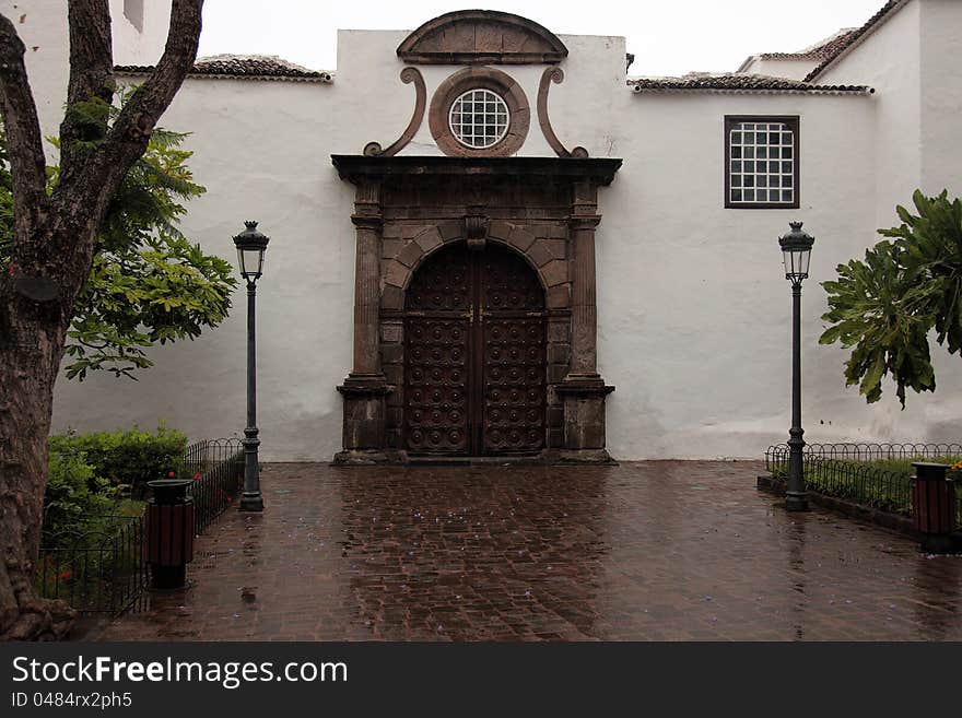 A rainy day in Icod the Los Vignos, Tenerife. A rainy day in Icod the Los Vignos, Tenerife