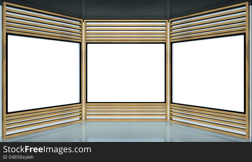 Wooden Framed TV Studio