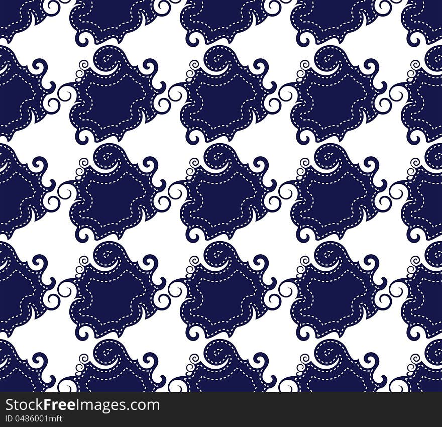 Seamless jeans pattern