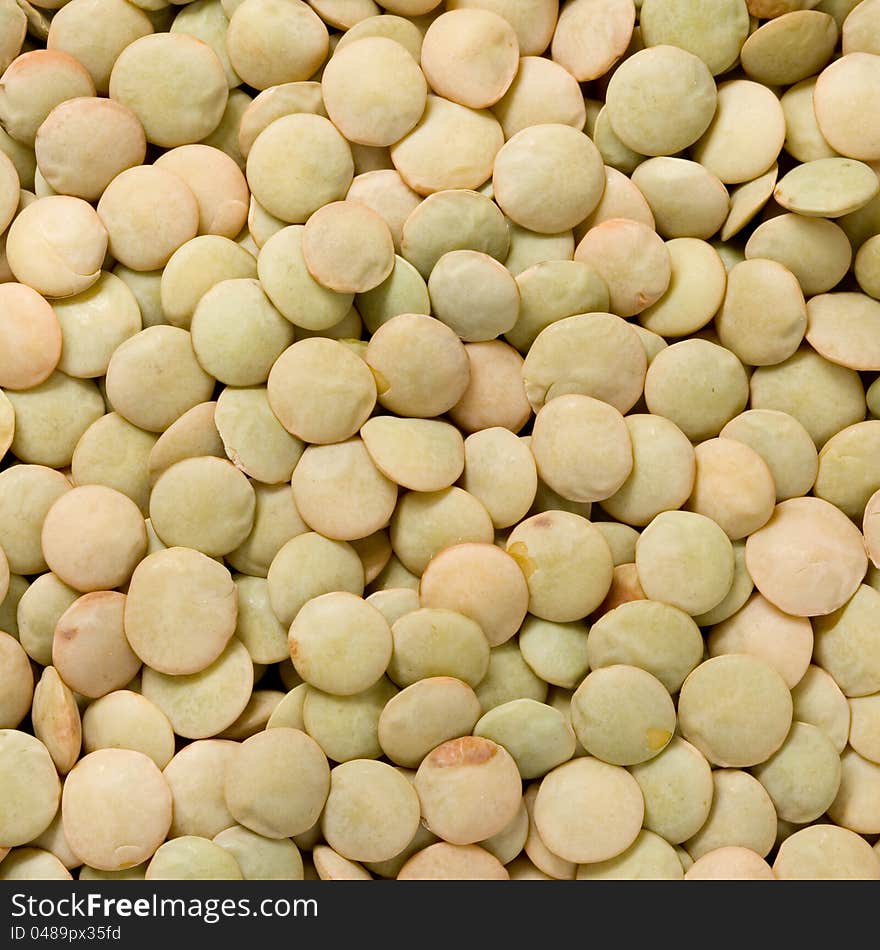 Green lentils