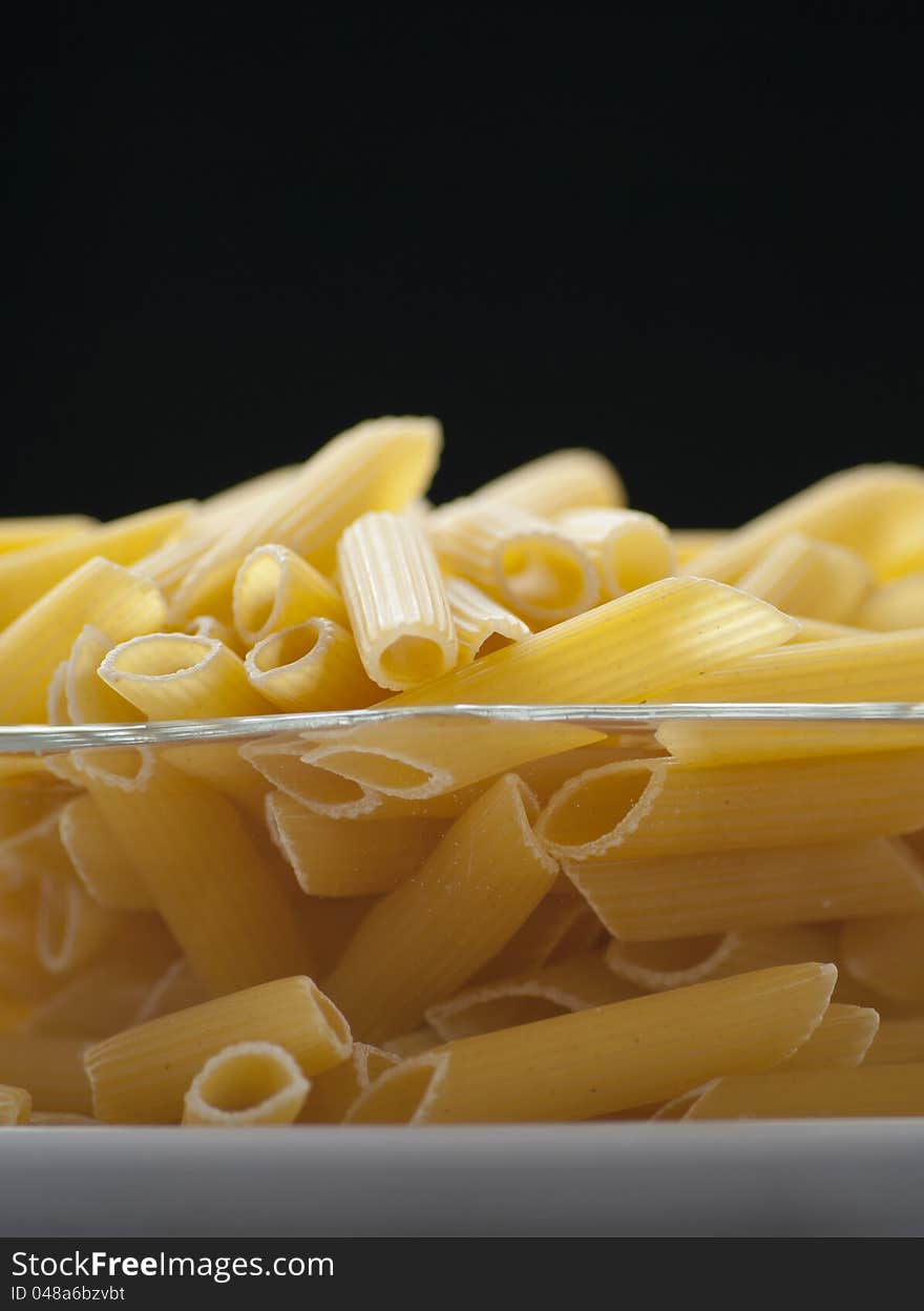 Dried italian pasta &x28;macaroni&x29