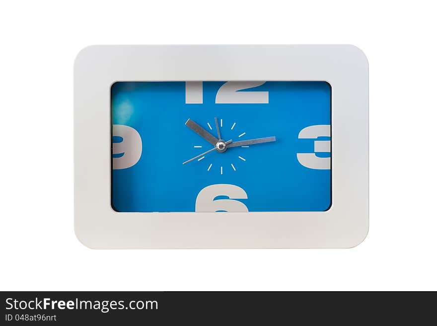 Photos of cute square modern clock. Photos of cute square modern clock