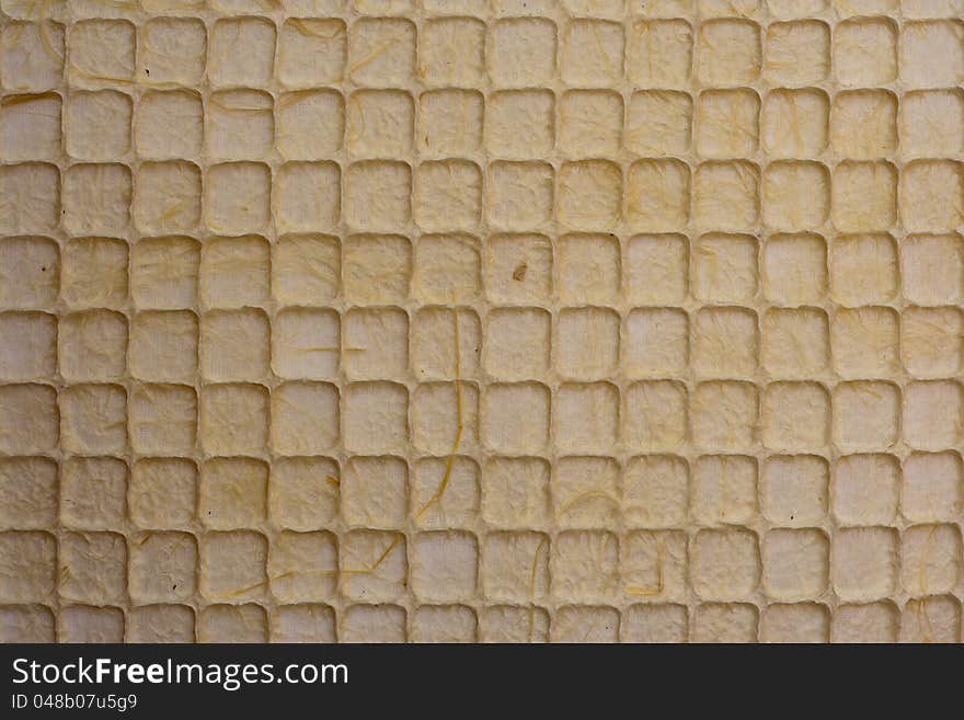 Pattern brown mulberry paper background.