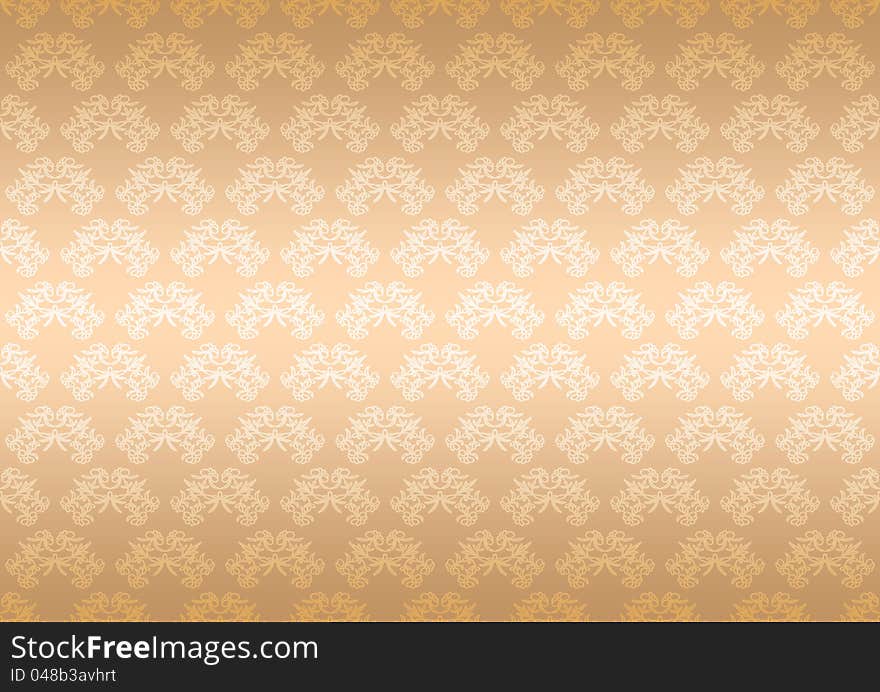 Seamless pattern wallpaper floral bright. Seamless pattern wallpaper floral bright