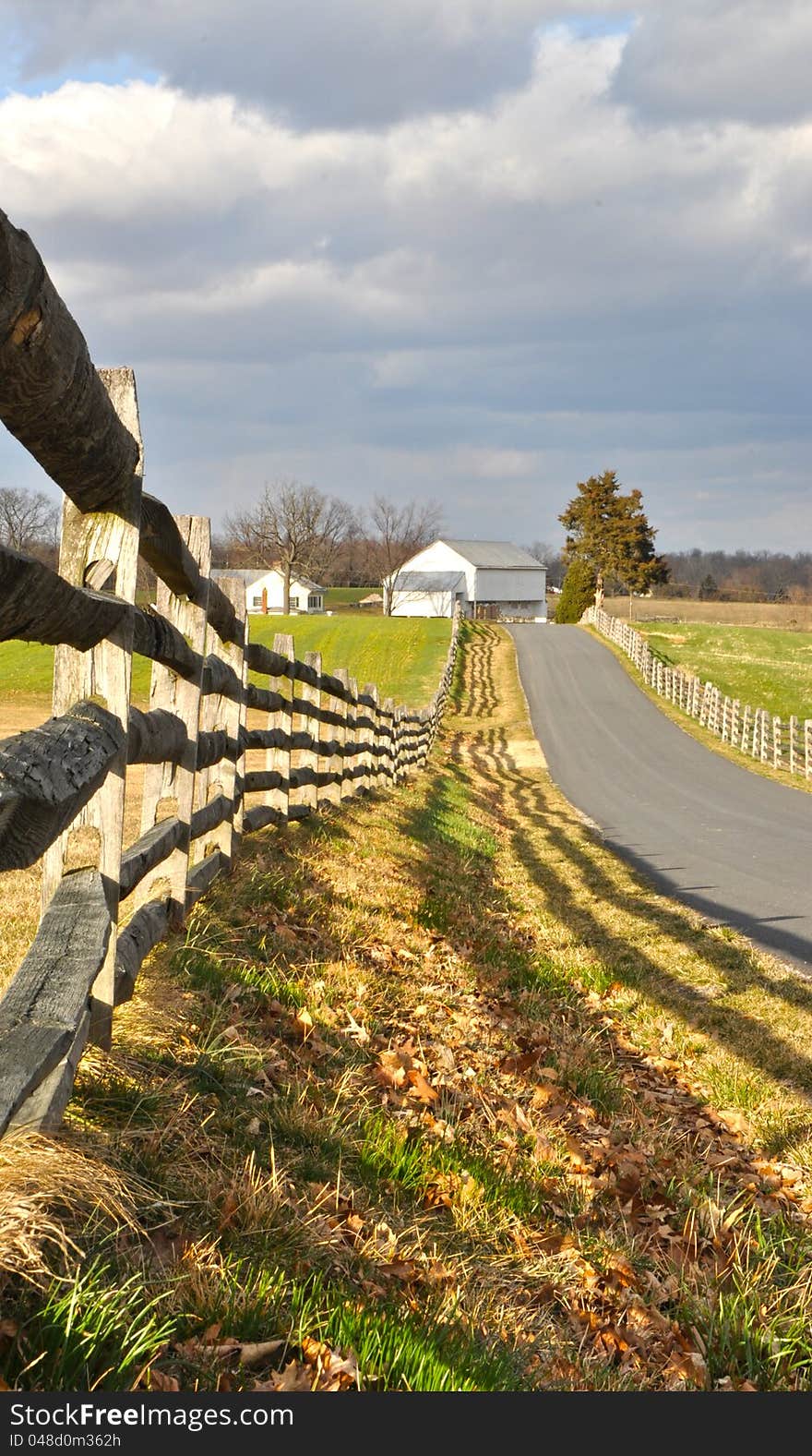 Mumma Farm at Antietam Battlefield from Mumma Lane