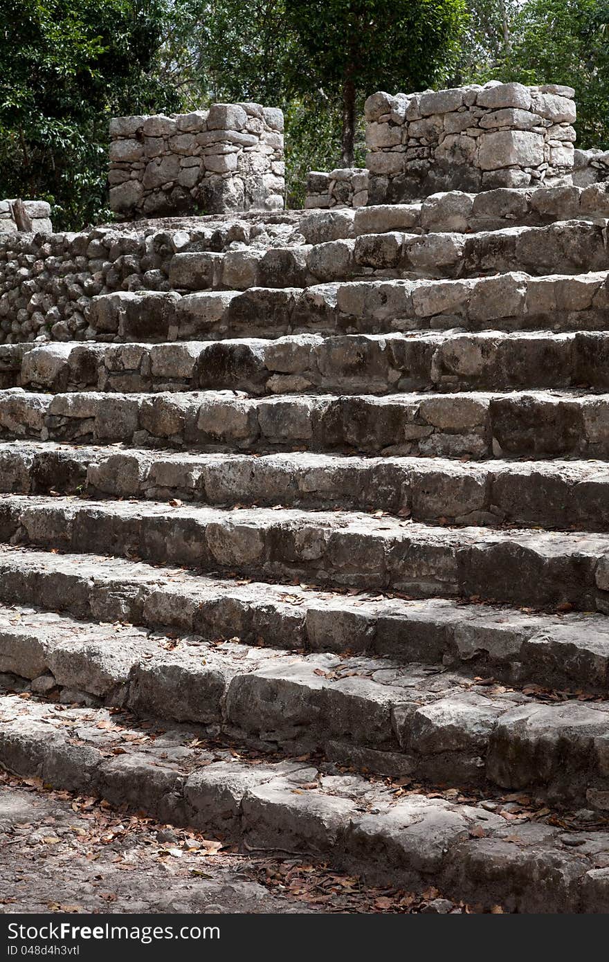 Ruins of the ancient Mayan city of Coba, Mexico