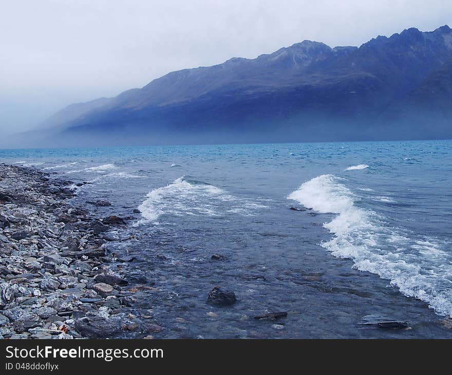 Beautiful Wakatipu lake