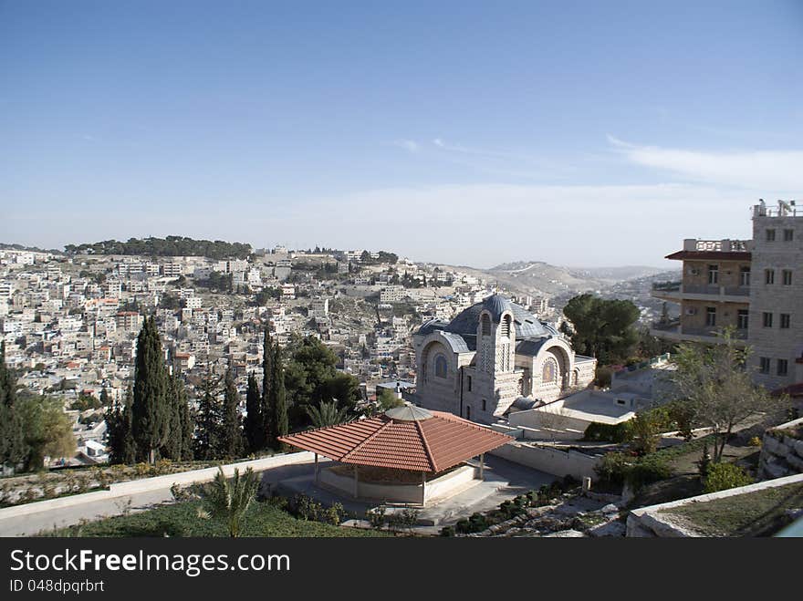 Church of St. Peter in Gallicantu in Israel travel attraction