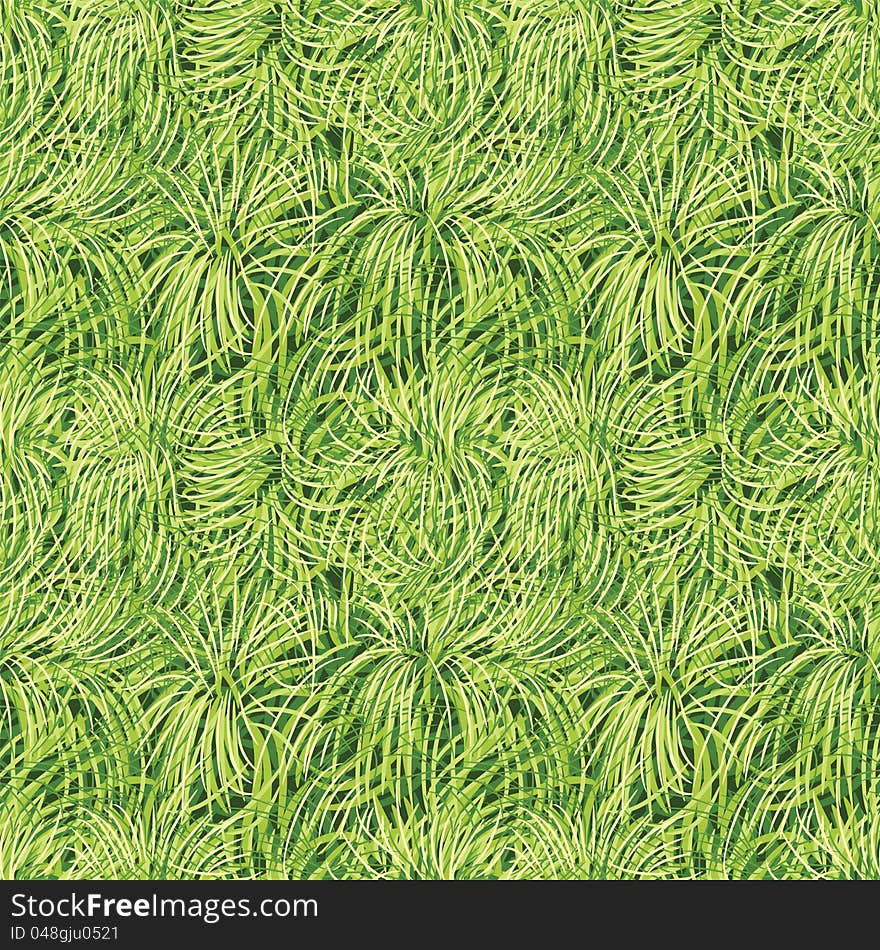 Seamless pattern - grass