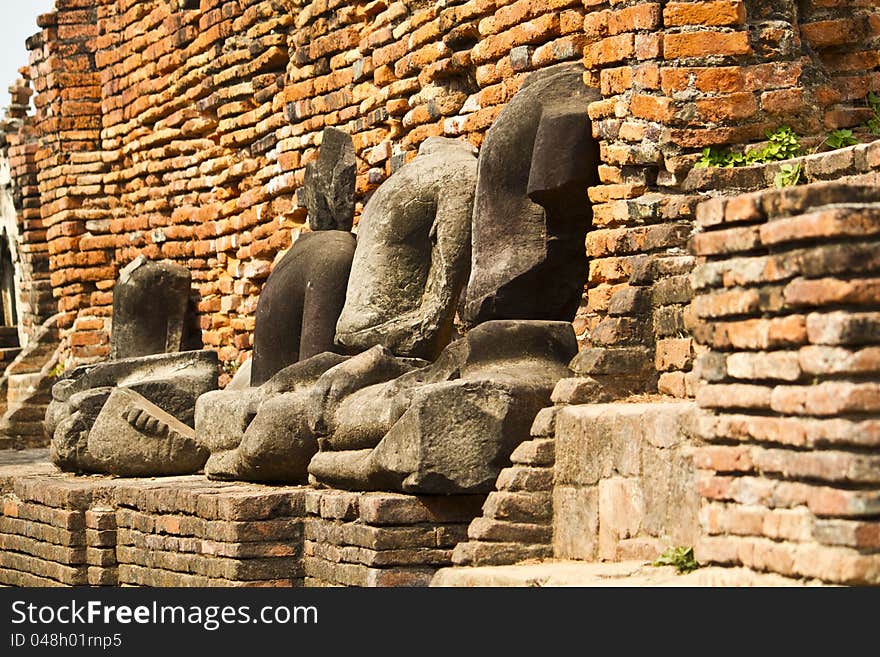 Ancient Ruin Buddha Image