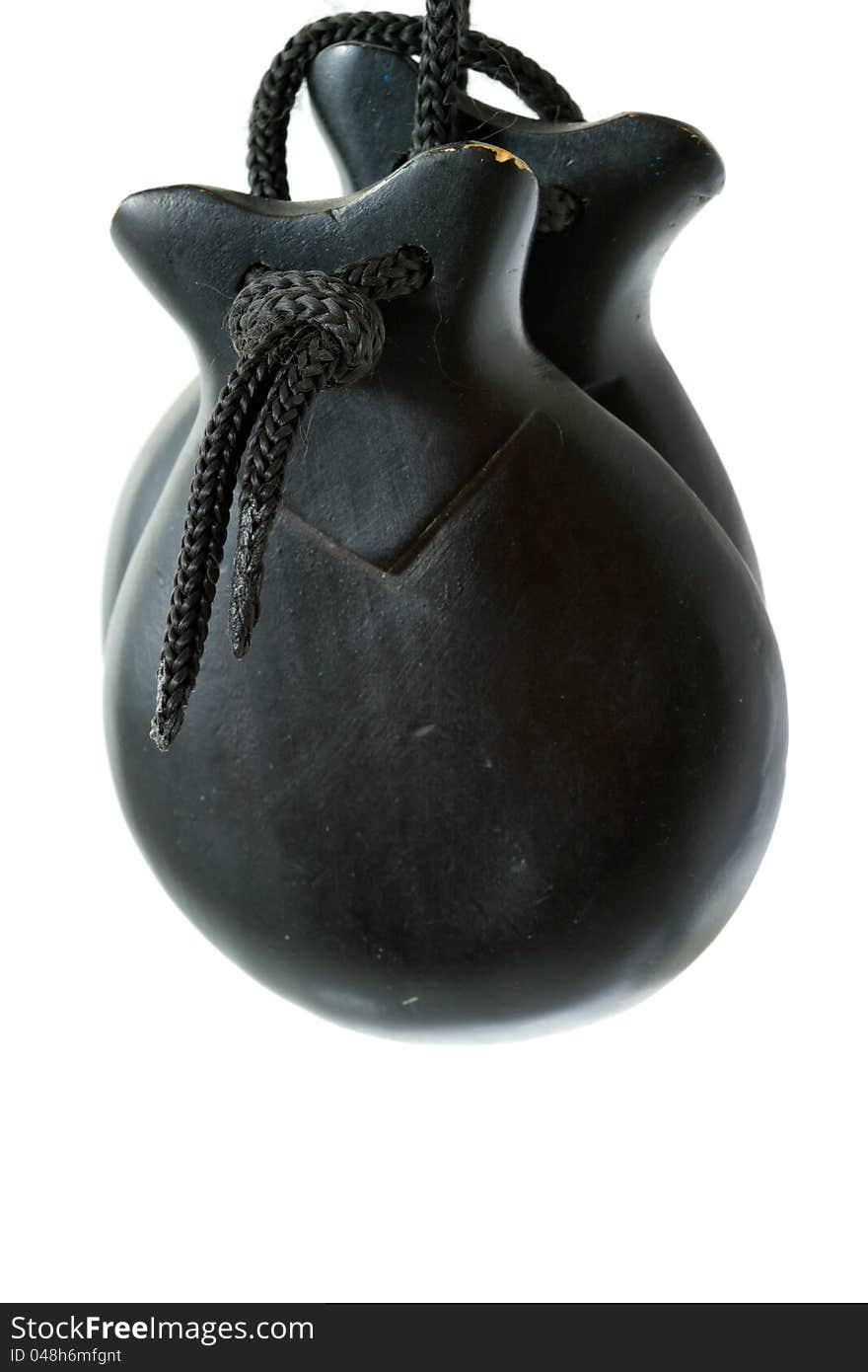 Black castanets