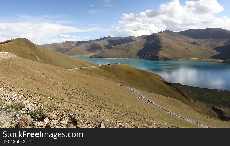 The foothills of Tibet