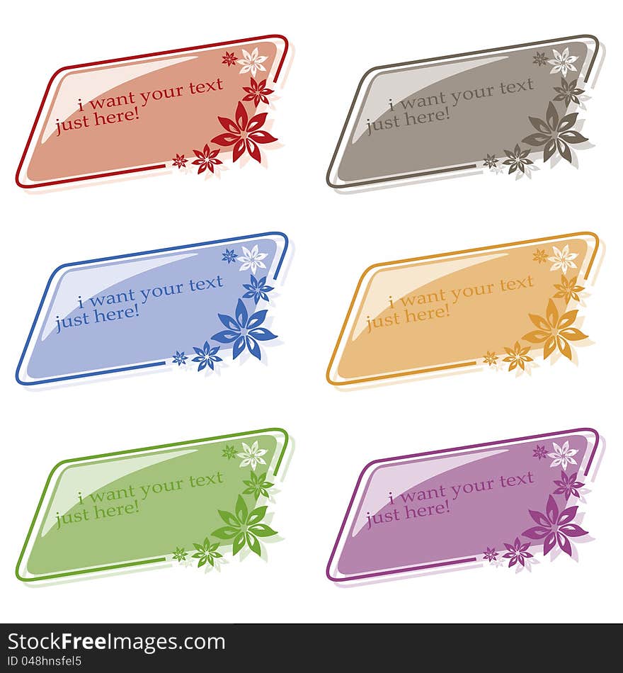 Nice set of colored labels for various use. Nice set of colored labels for various use