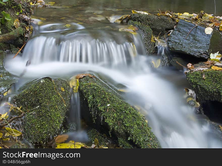 Weir on the stream