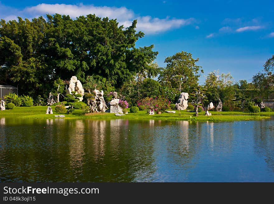 Milliom years stone park in pattaya