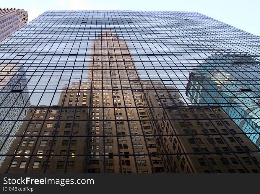 Image of skyscrapers in New York, USA