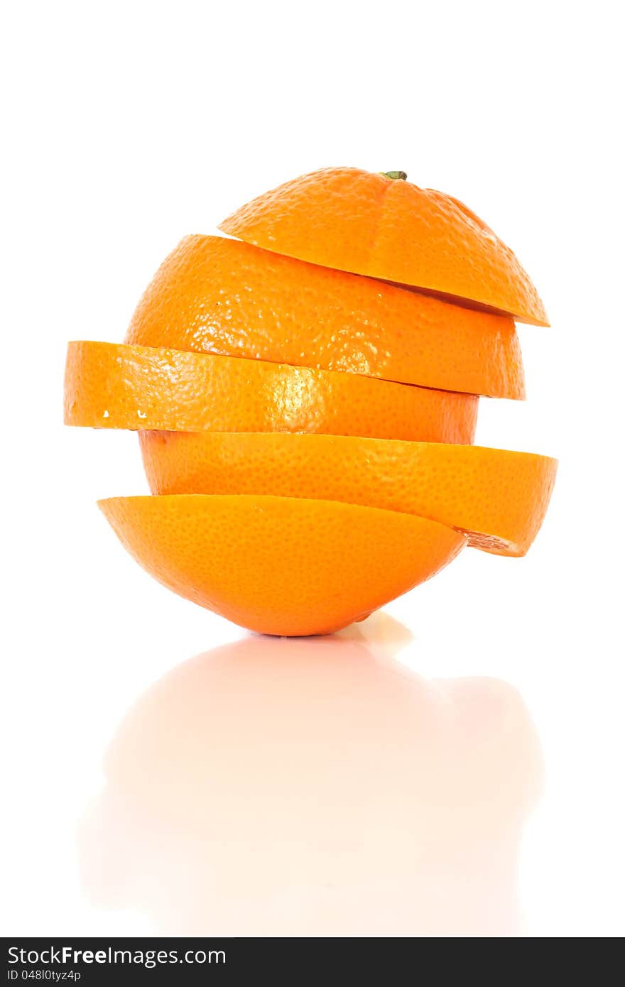 Sliced Orange Fruit