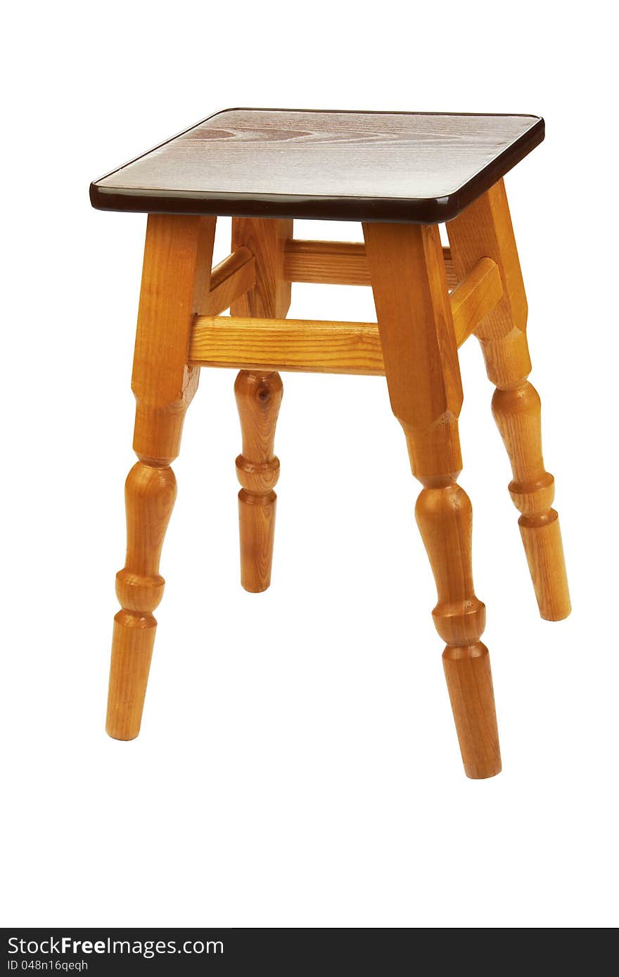 Wooden stool