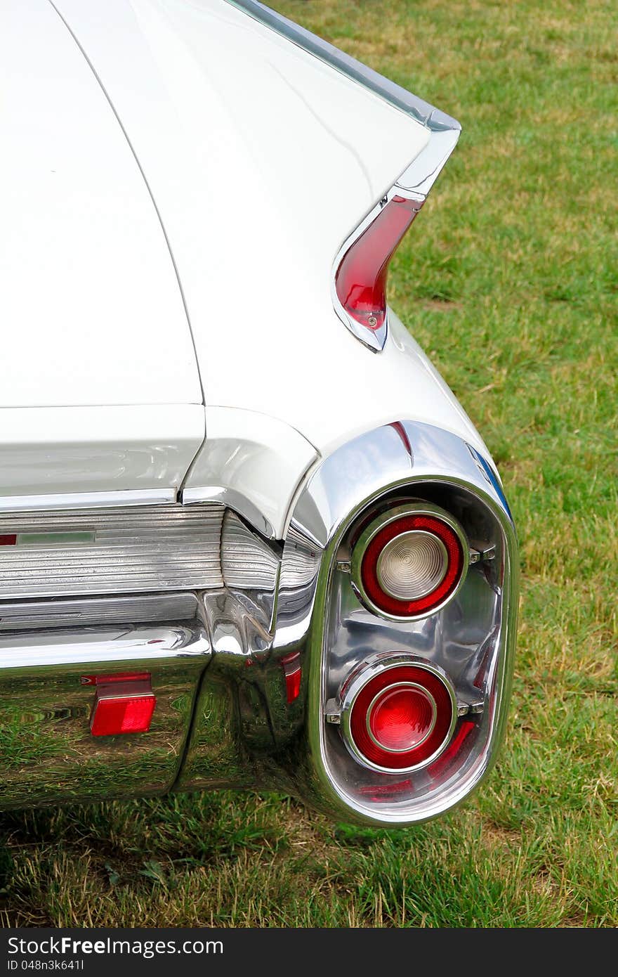 Headlight Of The Oldtimer