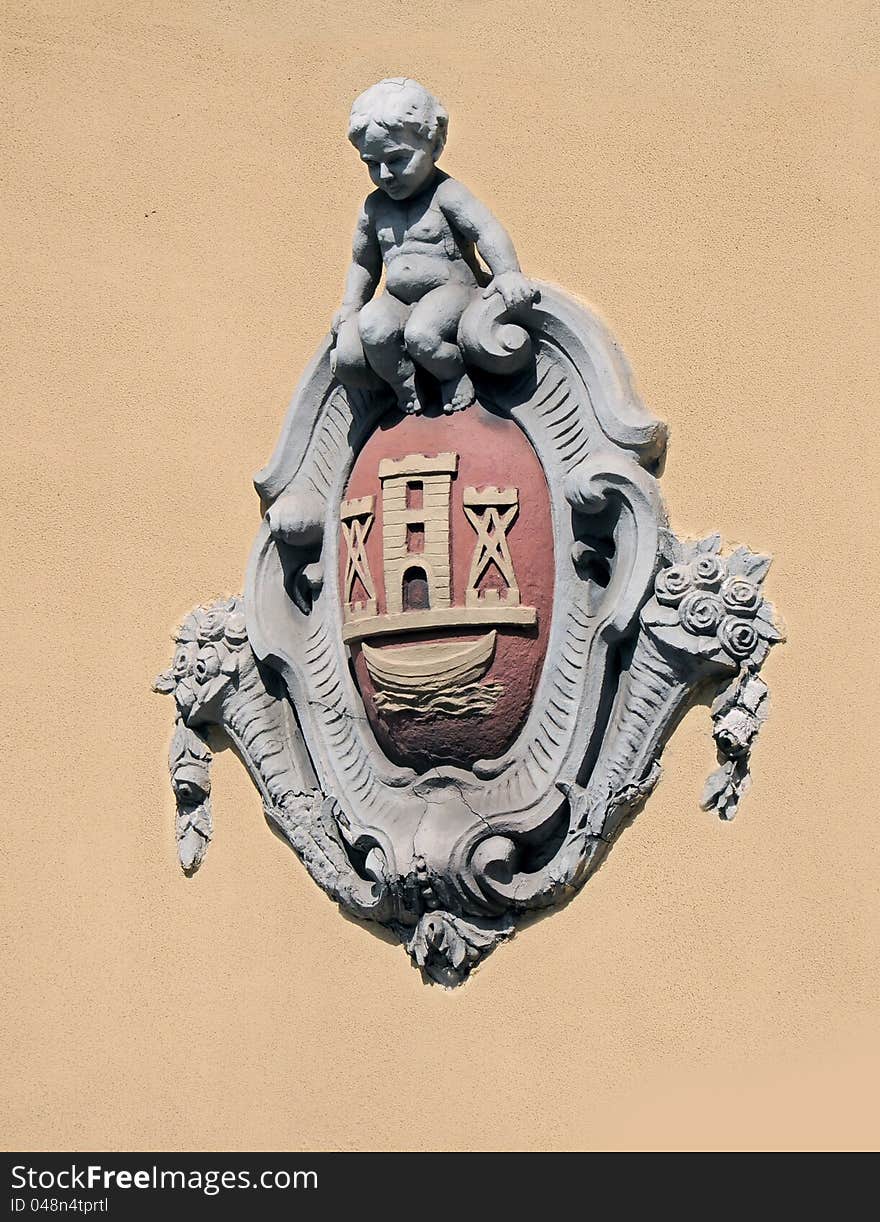 The arms of Klaipeda