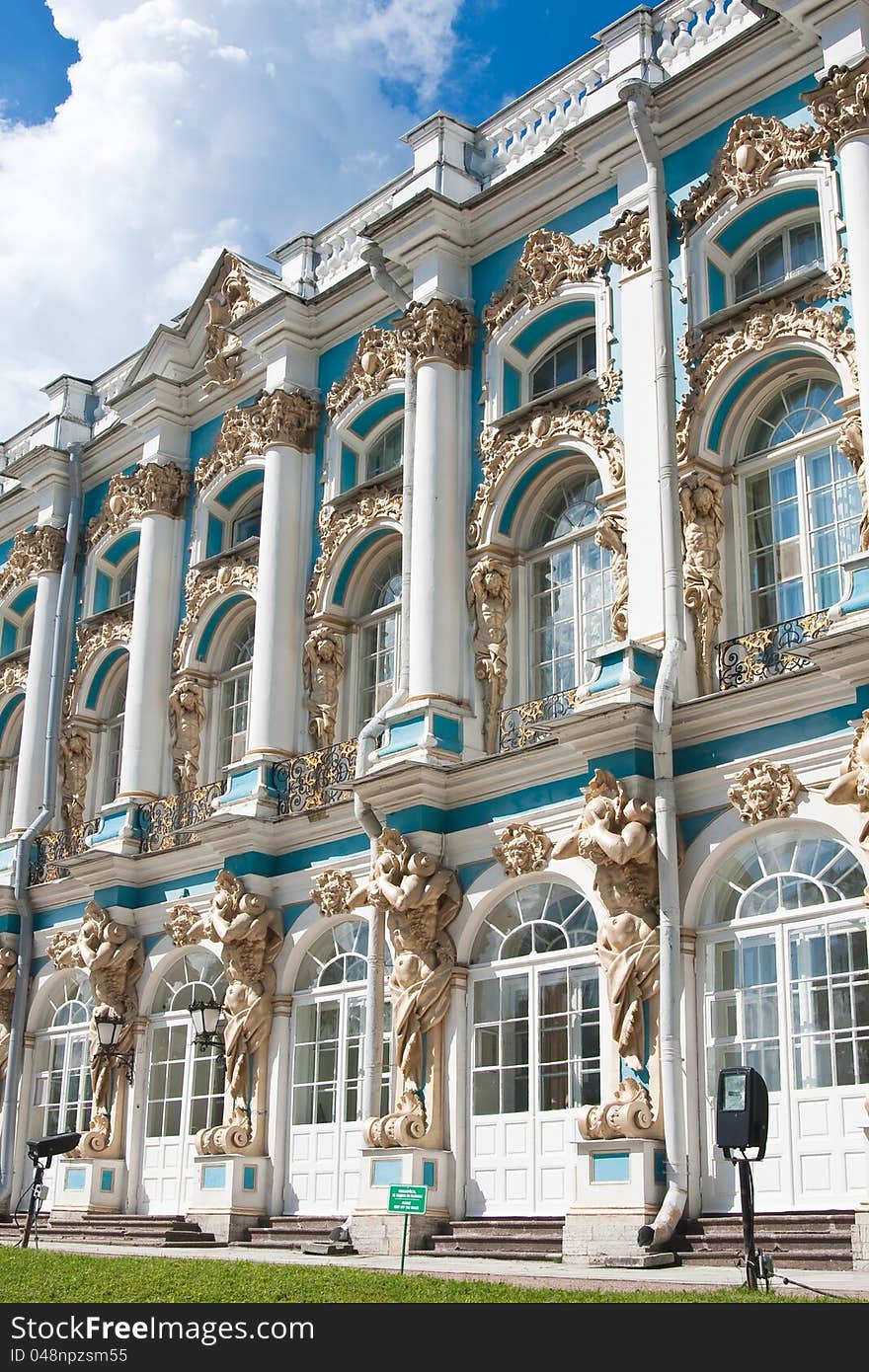 The Catherine Palace,  Tsarskoye Selo