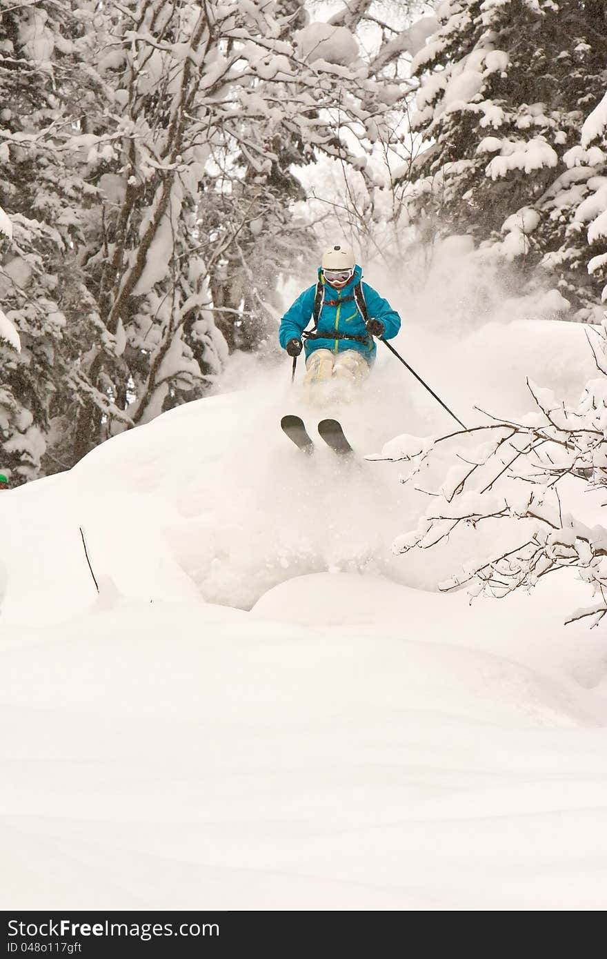 Freeride in Siberia