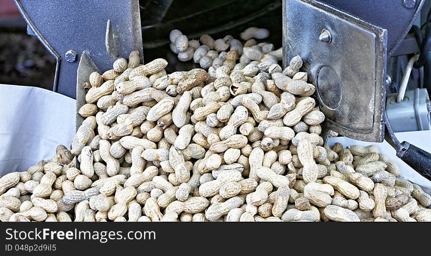 Some peanuts at market place