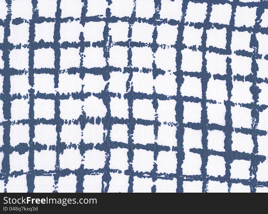 White abstract background with blue irregular squares. White abstract background with blue irregular squares