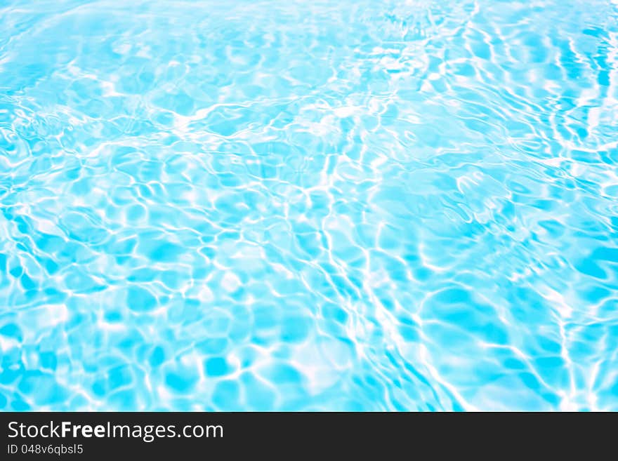 Sun reflections in pool water. Sun reflections in pool water