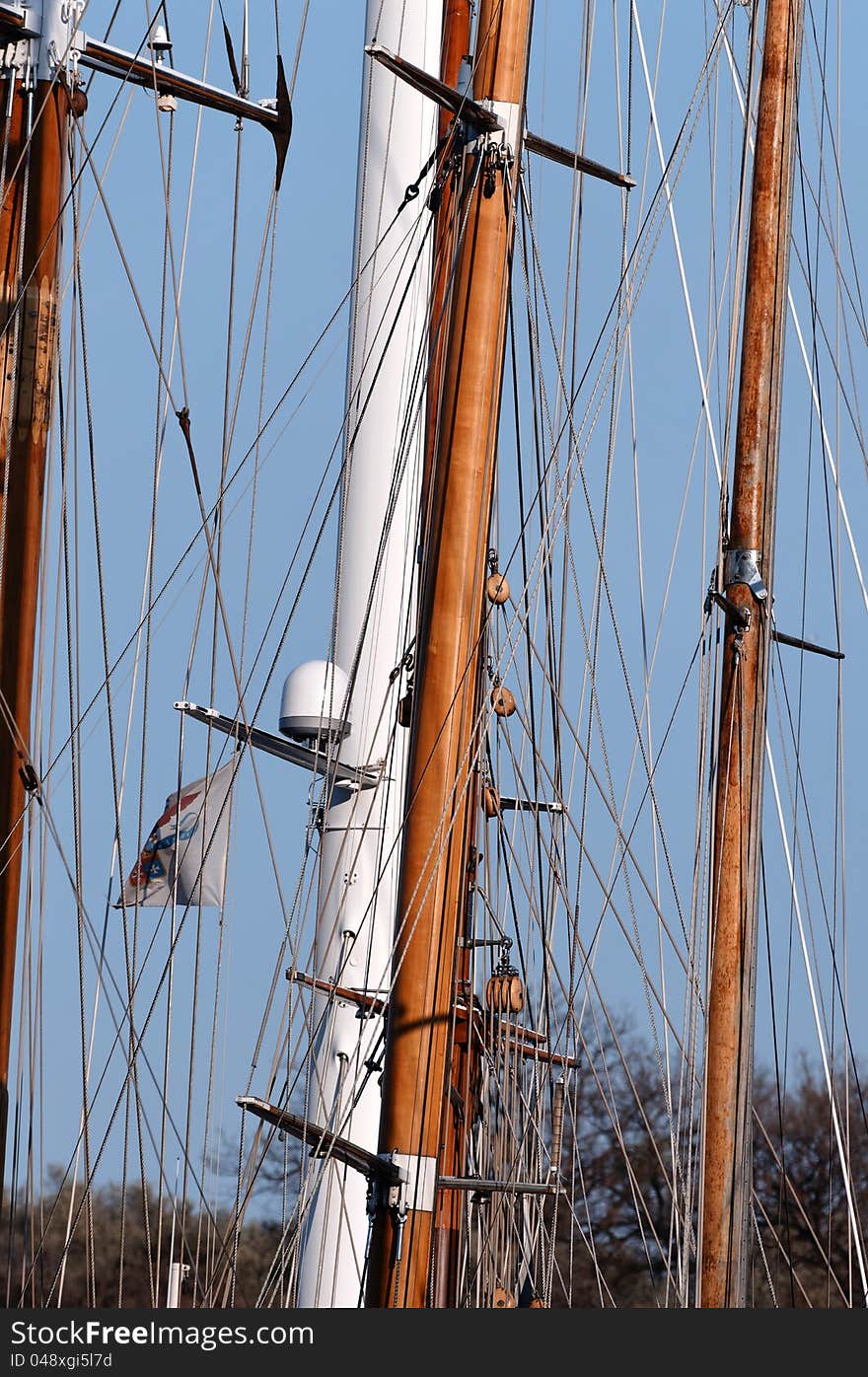 Detail of old italian vessel. Detail of old italian vessel