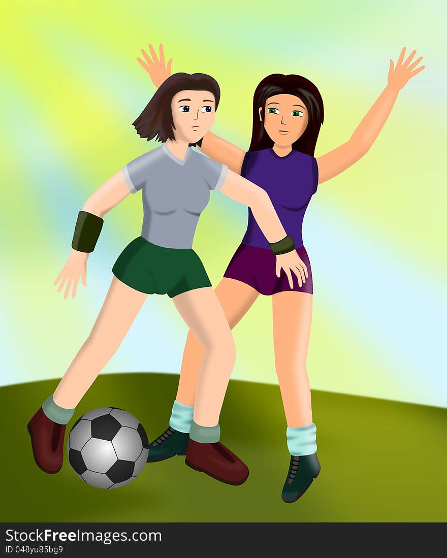 Soccer girls