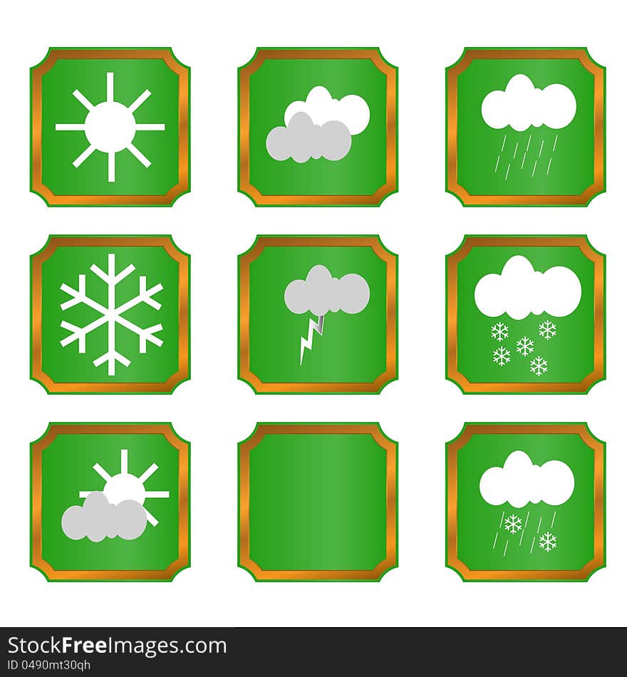 Weather Buttons