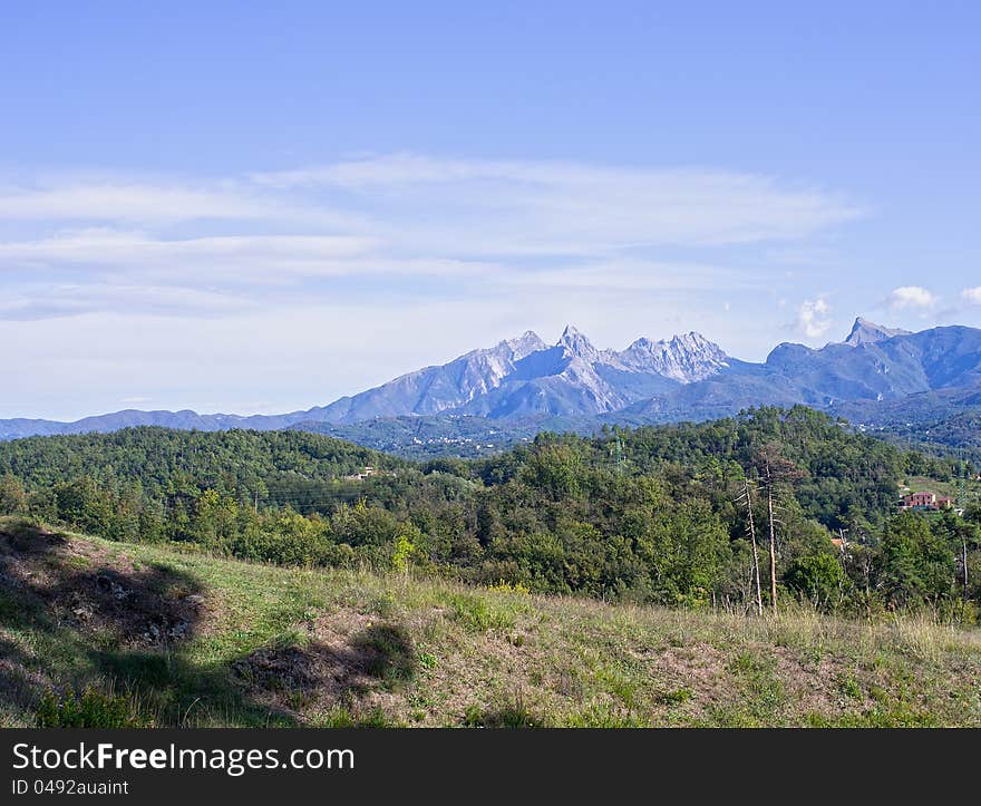 Apuan alps