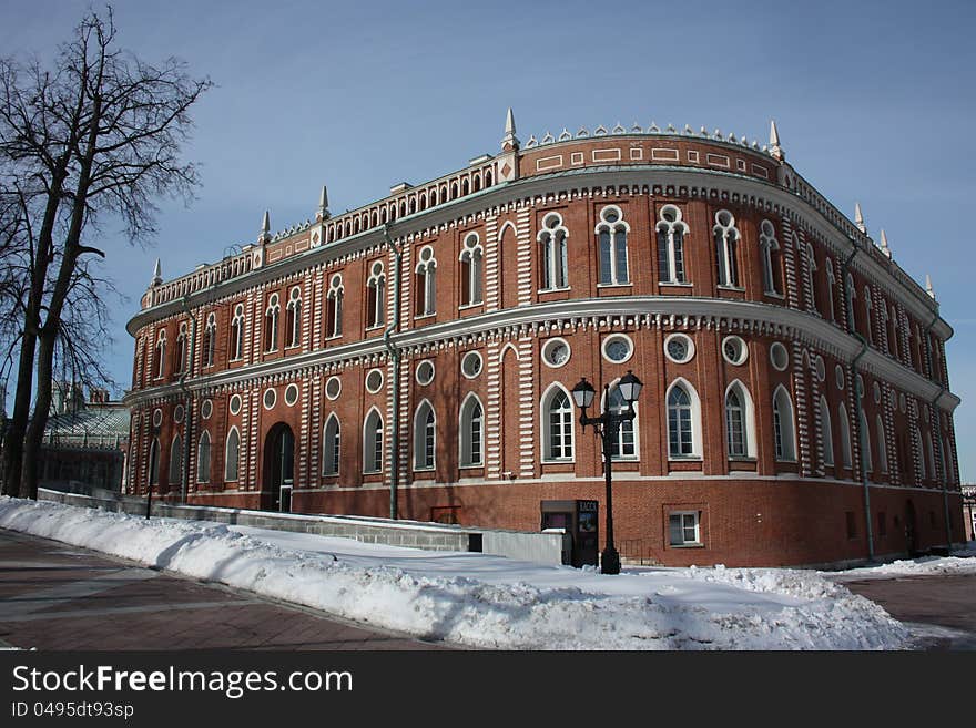 Moscow. Museum Tsaritsyno. Kitchen Corps