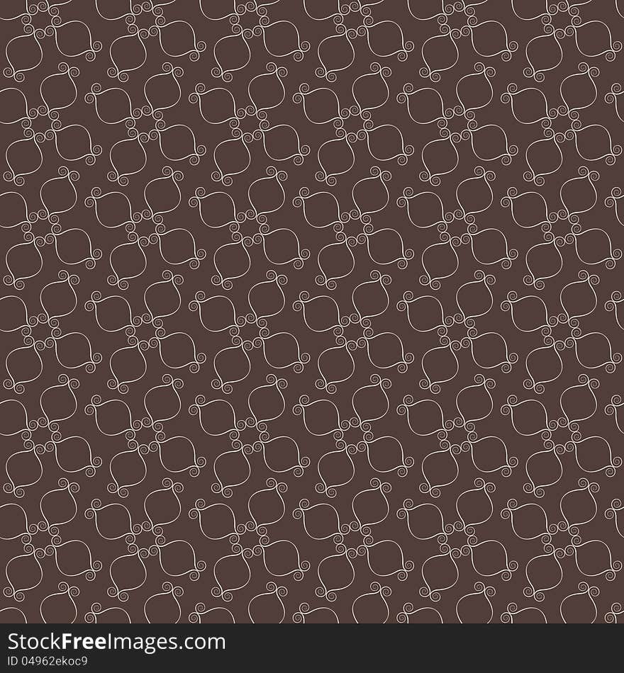 Elegant swirl vector pattern