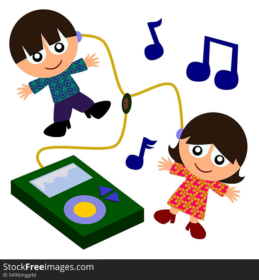 Kids and mp3