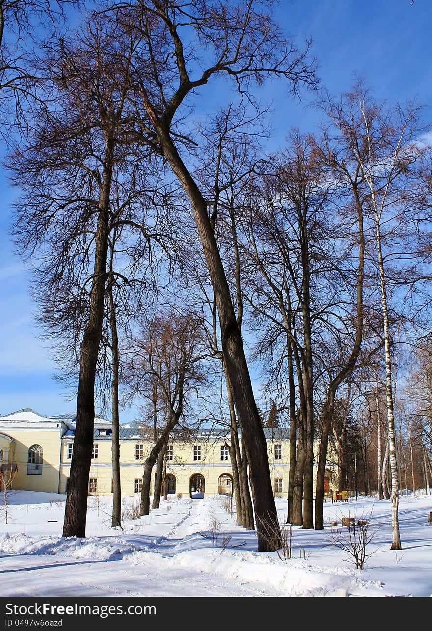 Old abandoned estate