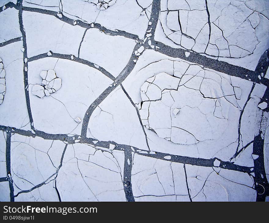 Mud Cracks Pattern