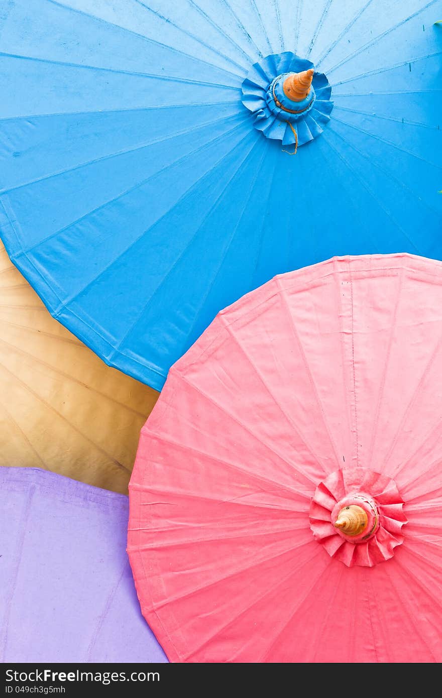 The Colorful Umbrella