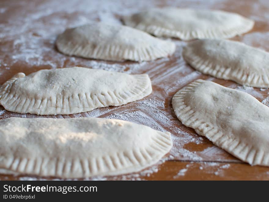 Pasties With Meat.