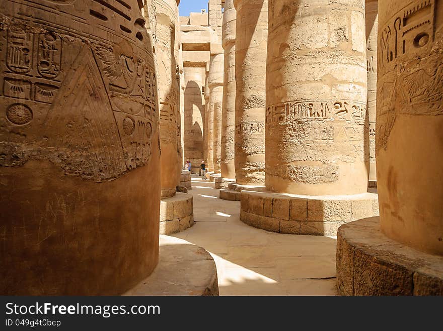 Karnak Temple of Ramses, Luxor, Egypt