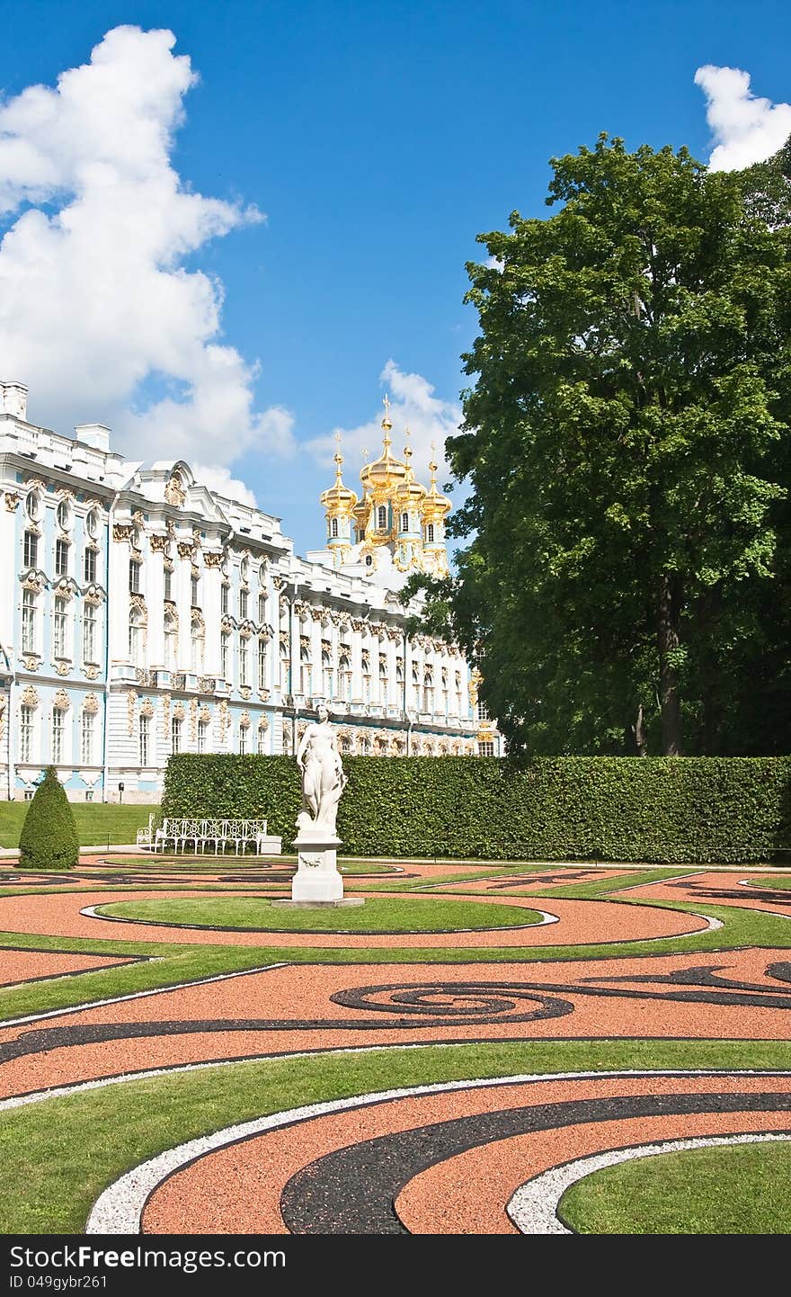 The Catherine Palace,  Tsarskoye Selo