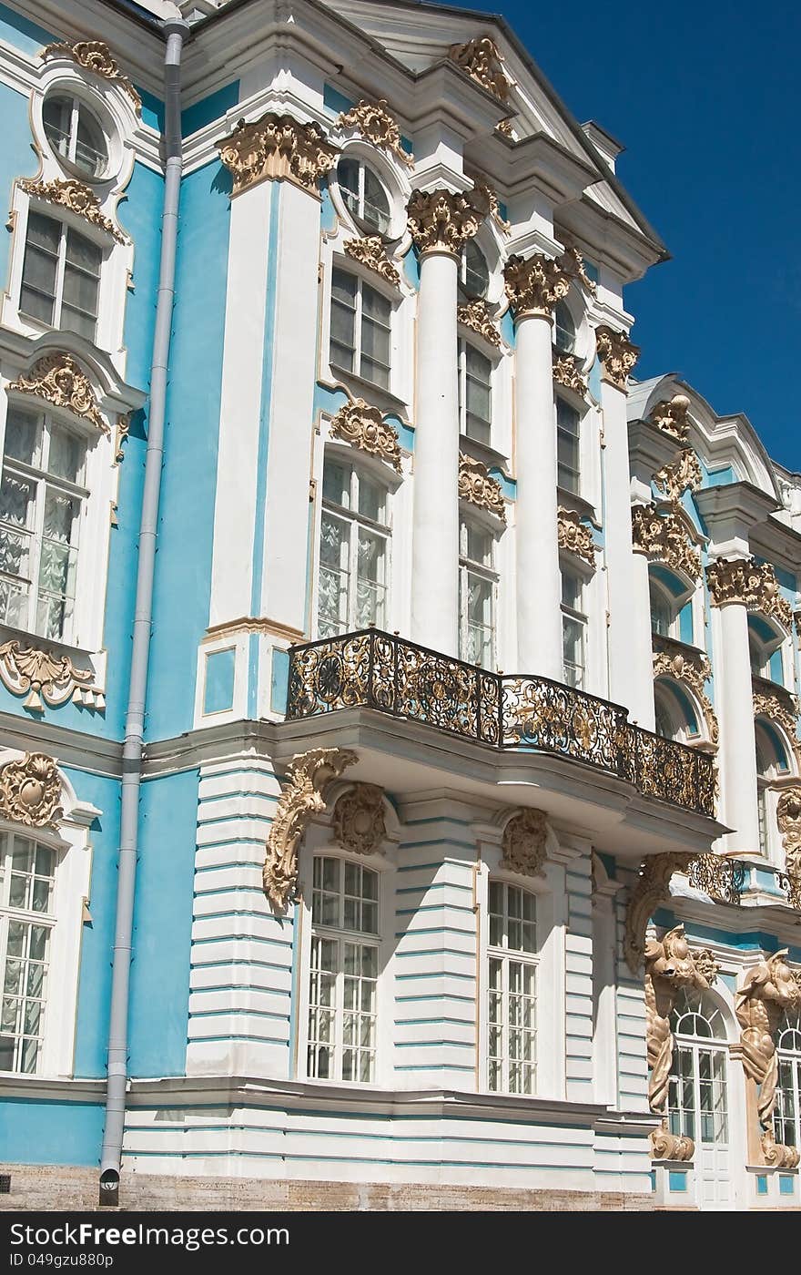 The Catherine Palace,  Tsarskoye Selo